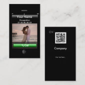 Professioneel  iPhone-ontwerp Visitekaartje (Voorkant / Achterkant)