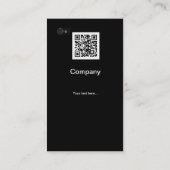Professioneel iPhone-ontwerp Visitekaartje (Achterkant)
