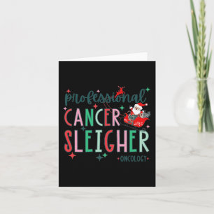 Professioneel Kanker Sleigher Oncologie Verpleegst Kaart