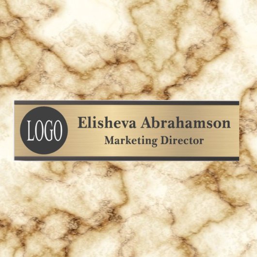 Professioneel Kantoor deurteken Gouden Naam Bord Deurbordje