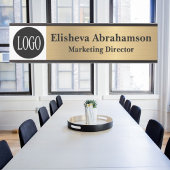 Professioneel Kantoor deurteken Gouden Naam Bord Deurbordje