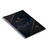 Professioneel kantoorschrift notitieboek (Rechterzijde)
