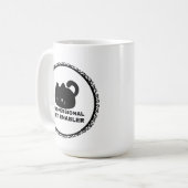 Professioneel Katverwenner Koffiemok (Voorkant links)