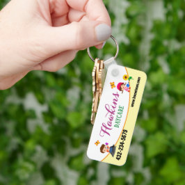 Professioneel kinderdagverblijf sleutelhanger