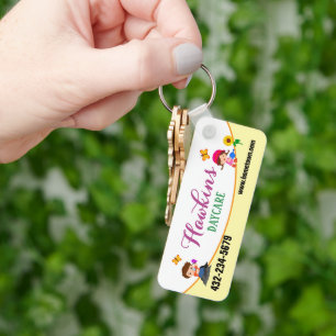 Professioneel kinderdagverblijf sleutelhanger