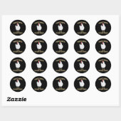 Professioneel Kippen Tender Grappige Pluimveehoude Ronde Sticker (Vel)