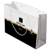 Professioneel Klant Werknemer Deelnemer QR Code Sp Groot Cadeauzakje (Achterkant Gekanteld)