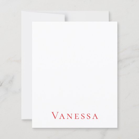 Professioneel klassiek lettertype eigen naam aange (Voorkant)