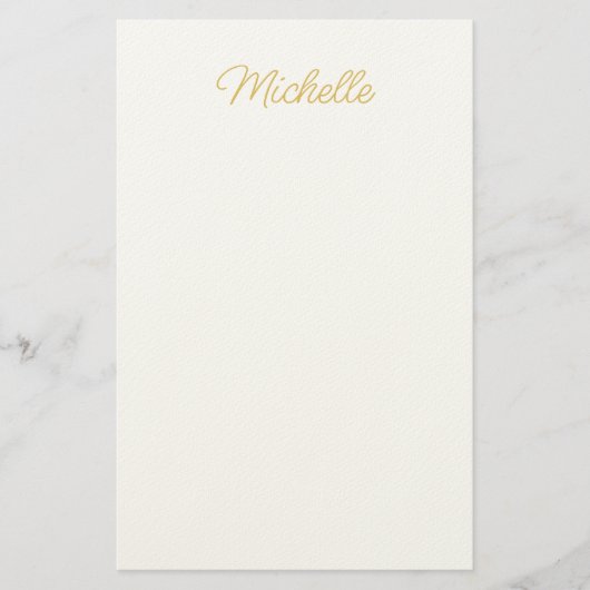 Professioneel Klassiek Minimalistisch Eenvoudig Ei Briefpapier (Voorkant)