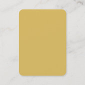 Professioneel Klassiek Monogram Minimalistisch Een Visitekaartje (Achterkant)