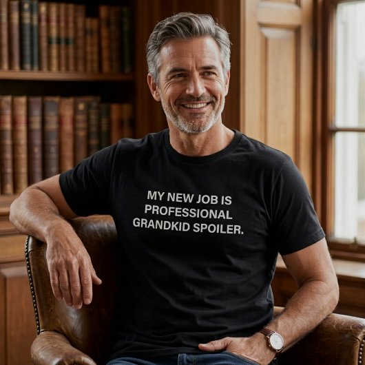 Professioneel Kleinkind Bederver Grappige Opa Humo T-shirt