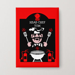 Professioneel kookcadeau button
