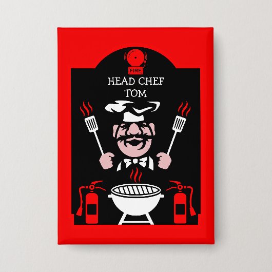 Professioneel kookcadeau button (Voorkant)