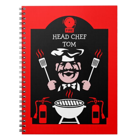Professioneel kookcadeau notitieboek (Voorkant)