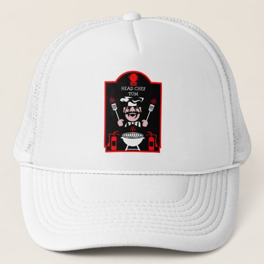 Professioneel kookcadeau trucker pet (Voorkant)