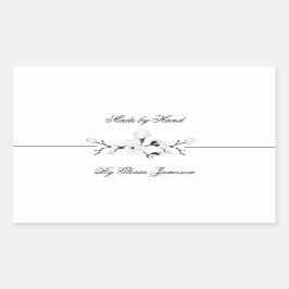 Professioneel label voor kleine bedrijven