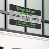Professioneel las- en fabricageservice spandoek (Buitenkant Gebouw)