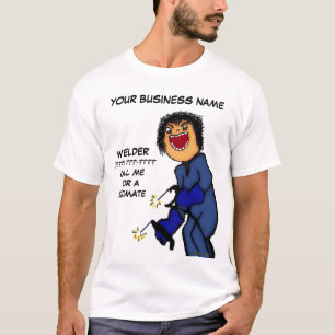 Professioneel lassenbedrijf t-shirt