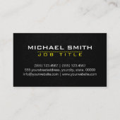 Professioneel leren design Kijk uit Visitekaartje (Achterkant)