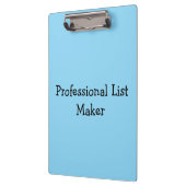 Professioneel Lijst Maken Klembord (Links)