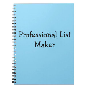 Professioneel Lijst Maken Notitieboek