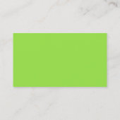 Professioneel Limegroen Logo QR Code Modern Visitekaartje (Achterkant)