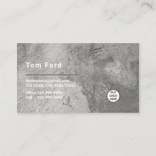 Professioneel Logo Design Visitekaartje (Achterkant)