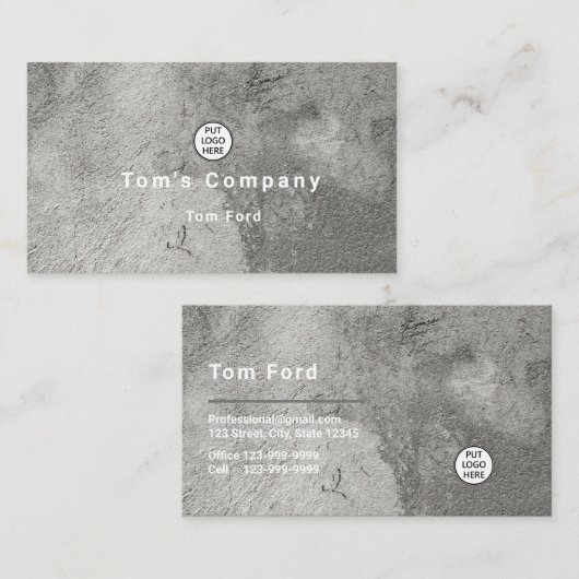 Professioneel Logo Design Visitekaartje (Voorkant / Achterkant)