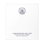 Professioneel Logo Merk Notitieblok (Voorkant)