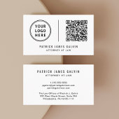 Professioneel Logo QR Code Visitekaartje