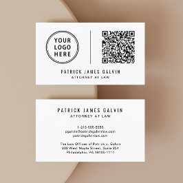Professioneel Logo QR Code Visitekaartje