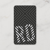 Professioneel, luxe visitekaartje (Achterkant)