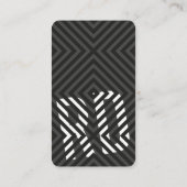 Professioneel, luxe visitekaartje (Achterkant)