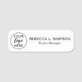 Professioneel maatwerk naamplaatje (Voorkant)