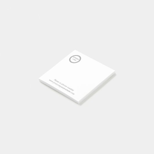 Professioneel maatwerk post-it® notes (Schuin)