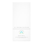 Professioneel maatwerk reclamekaart (Achterkant)