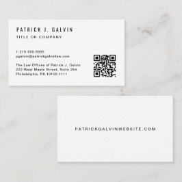 Professioneel maatwerk visitekaartje