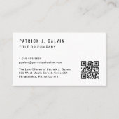 Professioneel maatwerk visitekaartje (Voorkant)