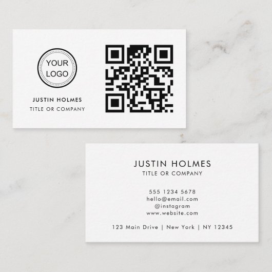 Professioneel maatwerk visitekaartje (Voorkant / Achterkant)