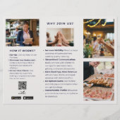 Professioneel marketing brochures flyer (Achterkant)