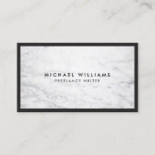 Professioneel marmeren Visitekaartje (Voorkant)