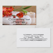 Professioneel massagesalon / Visitekaartje weghale (Voorkant / Achterkant)