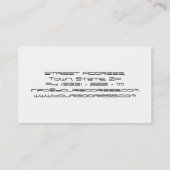 Professioneel massagesalon / Visitekaartje weghale (Achterkant)