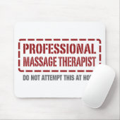 Professioneel massagetherapeut muismat (Met muis)
