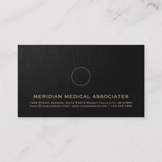 Professioneel Medisch Visitekaartje (Voorkant)