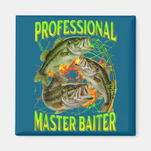 Professioneel Meester Aaszetter Grappige Visvangst Magneet