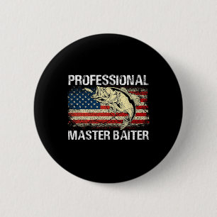 Professioneel Meester Lokker Retro Amerikaanse Vla Ronde Button 5,7 Cm