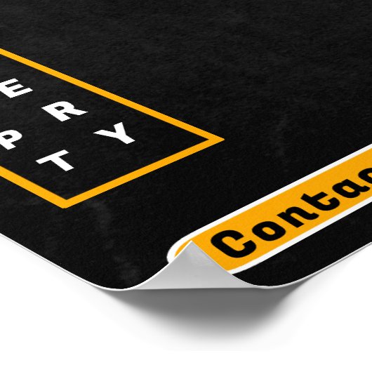 Professioneel Menu Foto's toevoegen Fast Food Prom Poster (Hoek)