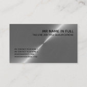 PROFESSIONEEL MERK LOGO ONTWERP QR CODE SJABLOON VISITEKAARTJE (Achterkant)