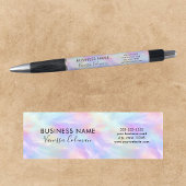 Professioneel Merk Minimaal Script Iridescent Opal Pen